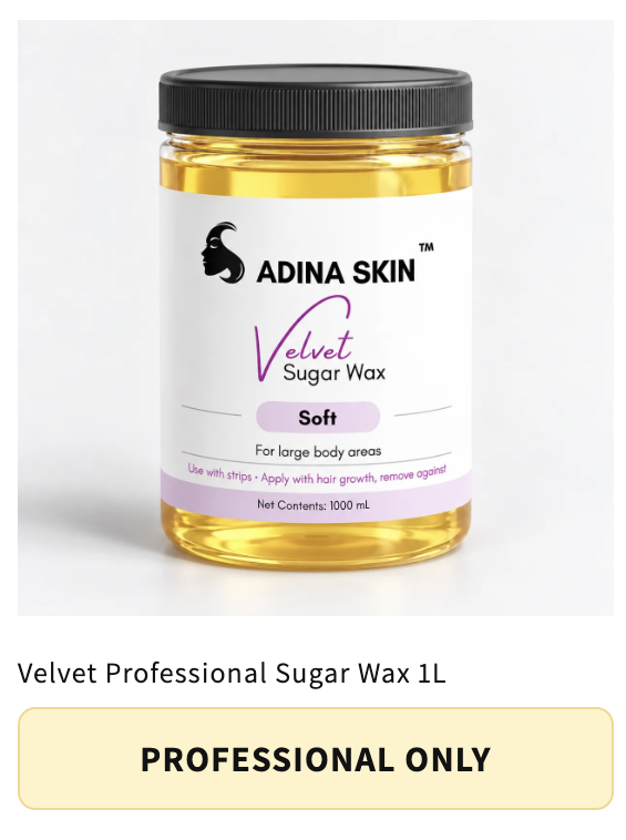Adina Skin Velvet Professional Sugar Wax 1L, professional only